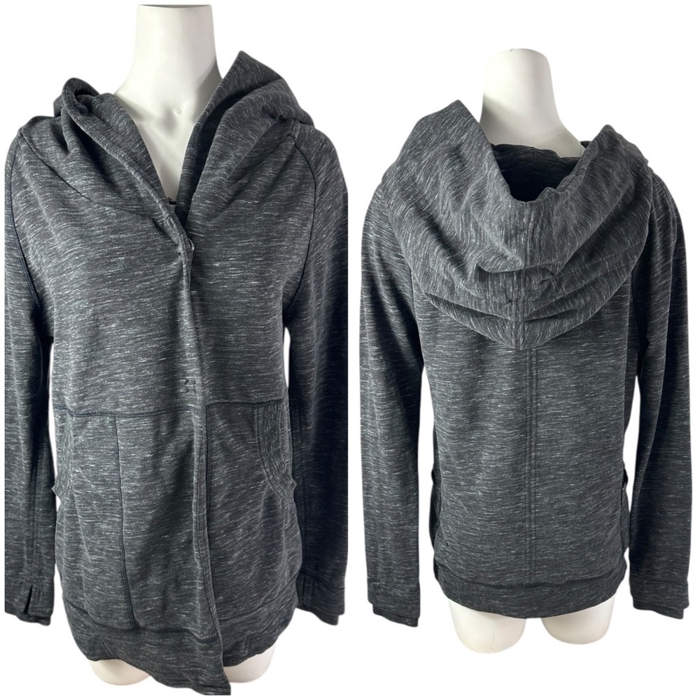 Lululemon Find Your Centre Wrap Heathered Marled Black / Black Size Small 4